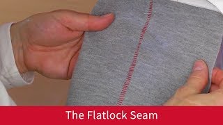 The Flatlock Seam on the Baby Lock Vibrant [upl. by Chlores]