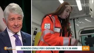 Servizio Civile Universale Andrea Abodi a quotUnomattinaquot 30012024 [upl. by Othilia]