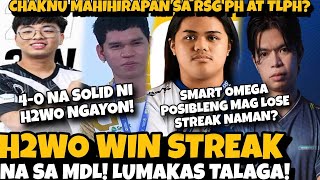 H2WO WINSTREAK NA SA MDL CHAKNU MAHIHIRAPAN SA RSG PH AT TEAMLIQUID PH SA LABAN NILA H2WO IN NA [upl. by Aynotak]