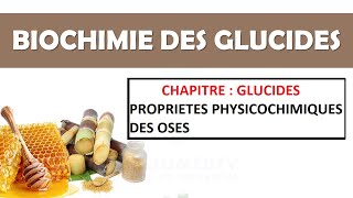 PROPRIETES PHYSICOCHIMIQUES DES OSES [upl. by Meador]