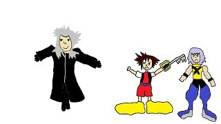 Sora and Raiku vs Xemnas Kingdom Hearts 3 [upl. by Birgit]