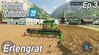 ⭐ Farming Simulator 22 ⭐FS22⭐ Erlengrat⭐ Making 18000 from Canola Harvesting Contract ⭐ Ep 3 [upl. by Ehttam309]