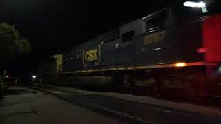 The last time an SD60M led on CSX 6292019 Q701 at ManitouNY [upl. by Billen753]