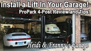 Can you install a lift 4Post Lift Review and Tips Direct Lift Pro Park 8S [upl. by Gabrielle]