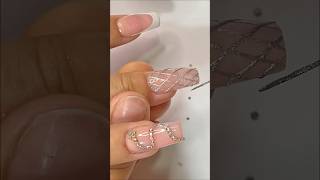 🤩DECORACIÓN EN UÑAS CON CRISTALES Y CAVIAR✨ [upl. by Lewls]