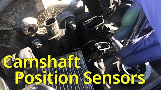 How to fix the Mercedes Benz Camshaft position sensors  Mercedes C class 2006 Mercedes Benz  C230 [upl. by Louls]