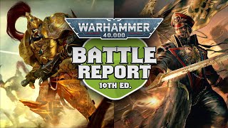 Adeptus Custodes vs Astra Militarum Warhammer 40k 10th Edition Battle Report Ep 49 [upl. by Hamirak351]