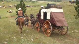 Stagecoach Driving in the Dakotas [upl. by Wendin699]