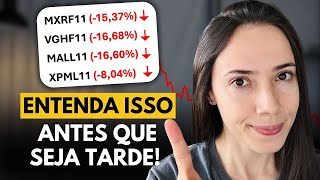 FAÇA ISSO se tiver FUNDOS IMOBILIÁRIOS no vermelho [upl. by Marston]