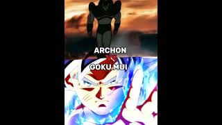 Archon vs Goku All Forms anime dragonballsupper video viral [upl. by Mongeau]