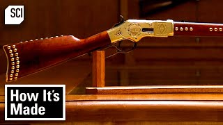 How Lever Action Rifles Are Made  How It’s Made  Science Channel [upl. by Eniamret342]