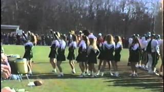 Billerica Memorial High School Cheering 1990  2 [upl. by Ephrem613]