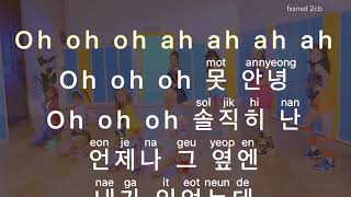 KARAOKE Weki Meki위키미키  ‘I dont like your Girlfriend’ [upl. by Ylahtan]