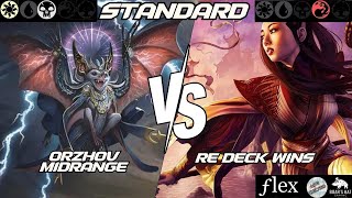 Orzhov Midrange vs Red Deck Wins MTG Standard [upl. by Sedruol]