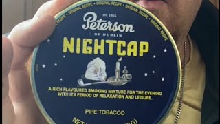 Review Petersons NightCap day 3 tobacco tobaccopipe pipe [upl. by Wolfgang]