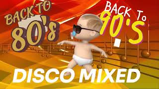 BACK TO 80s and 90s DISCO MIXED SLOW ROCK MIXED discomusic discosongs 70s 80s 90s [upl. by Jobie654]