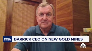 Gold is still a safe haven asset despite market uncertainties says Barrick Gold CEO [upl. by Eolcin583]