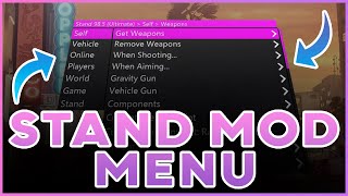 Stand Mod Menu Is WORKING After Battleye Update  GTA MOD MENU SHOWCASE [upl. by Akcir]