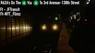 ⁴ᴷ⁶⁰ Weschester  Corona amp 240th St Yard R62A Sets Running Service On The 4 Line [upl. by Hock]