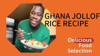 LET MAKE GHANA JOLLOF RICE [upl. by Octavie]