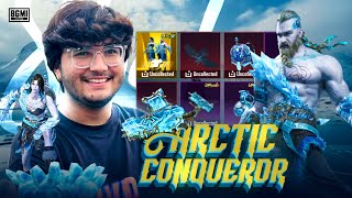 ARCTIC CONQUEROR SET CRATE OPENING  BGMI 35  SBaba Gaming  SBaba is LIVE [upl. by Kirat]