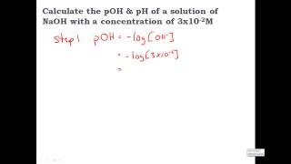 Calculating pH amp pOH H OH Acids amp Bases CLEAR amp SIMPLE [upl. by Uriia]