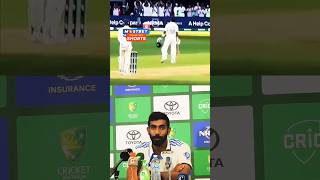 Jasprit bumrah on virat kohli 100🫂❤️ viratkohli jaspritbumrah indvsaus shorts [upl. by Obau739]