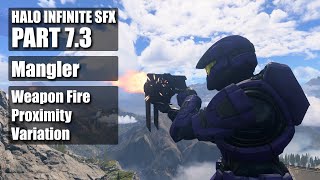 Halo Infinite SFX  Mangler Fire  Proximity Variation [upl. by Leesen]