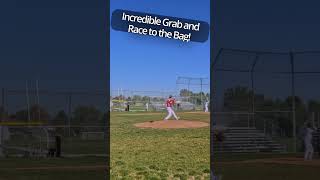 ⚾Leaping Grab amp Dash to First for the Out theofficialvu umpire pov [upl. by Temirf]