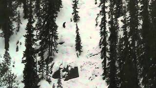 Mark Robbins 2011 Crested Butte Extreme Freeskiing Telemark Championships Staircase Run [upl. by Anitreb451]