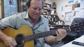 Steve Kaufman playing Yesterday giving a new Thompson Guitar a test ride [upl. by Bordiuk]