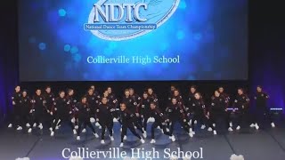 Collierville High School ColliervilleTN UDA Nationals 2023 Gameday Semi Finals [upl. by Ahseal]