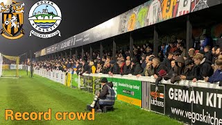 OVER 2900 AT KENT SEASIDE DERBY  Folkestone Invicta FC vs Dover Athletic FC [upl. by Benisch]