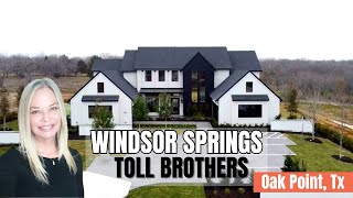 Toll Brothers Windsor Springs Model Home Tour [upl. by Ximenes]