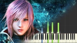 Lightning Returns Final Fantasy XIII  Lightnings Theme Radiance  Piano Synthesia [upl. by Gothard209]