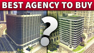 Best Agency Location To Buy  GTA 5 ONLINE BEST AGENCY LOCATION TO OWN The Contract DLC [upl. by Adhamh]