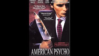 OpeningClosing to American Psycho Unrated 2000 DVD [upl. by Nwahsat132]