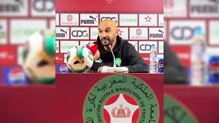 Rueda de Prensa Marruecos Vs Republica Centro Africana 2024 Partido de Copa de África [upl. by Akinom321]