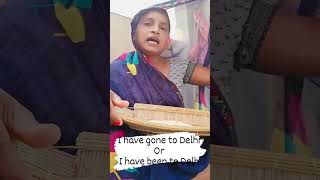 Mai Delhi gyi hoo👈ise English me kaise bole🤔viral shorts englishgrammar englishwithdehatimadam [upl. by Russia238]