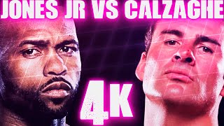 Roy Jones Jr vs Joe Calzaghe Highlights 4K [upl. by Inalel]