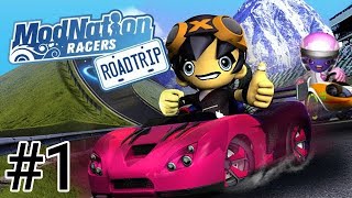 ModNation Racers Road Trip 1º Tour [upl. by Halfon]