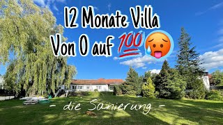 12 Monate unsere Villa  die Sanierung [upl. by Aimet]