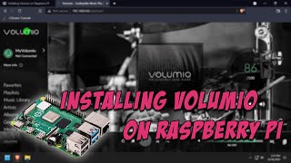 Installing Volumio on Raspberry Pi [upl. by Akcirederf]