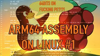 ARM64 Assembler on Pi4 part1 [upl. by Orren]