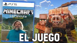 Jugando a LA PELICULA DE MINECRAFT EL VIDEOJUEGO 🍿🎬 [upl. by Neraa]