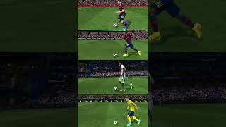 Saurez vs Eto vs Drogba vs Cr7 en sprint 🏁 fcmobile fifa football shorts [upl. by Nnahtur702]