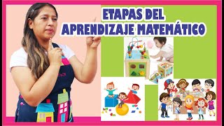 🤗🚀Etapas del APRENDIZAJE MATEMÁTICO en educación INICIAL🥰🥰 [upl. by Mariandi578]