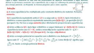 Capacitância Cap 25 Halliday [upl. by Surazal]