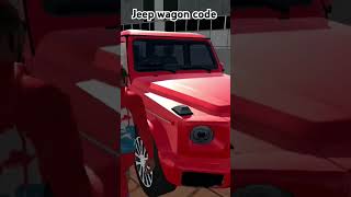 Indian bike driving 3dJeep wagon code kafila gaming indianbikedriving3d shortvideo scorpio 😈😈 [upl. by Ellenahc863]