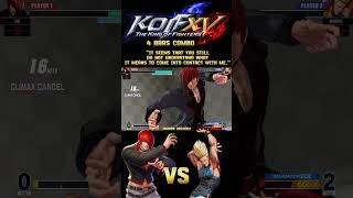 4 BARS COMBO kofxv kof15 kof shorts [upl. by Archambault]